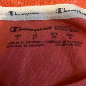 pink tiedye champion shirt
